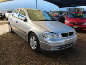 2003 Holden Astra TS MY03 CD Silver 4 Speed Automatic Hatchback