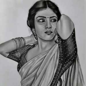 Commissioned pencil drawing 