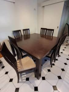 Square Dining Table 8 seater
