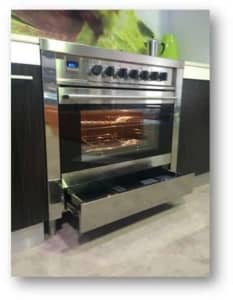 Kleenmaid Freestanding Dual Fuel Oven 90CM. Free Delivery*