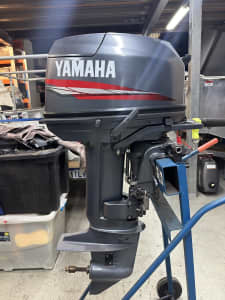 30 hp Yamaha 2 stroke outboard