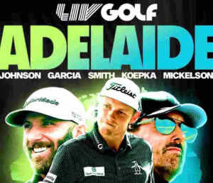 1x Liv Golf Adelaide Sunday ticket General admission GA