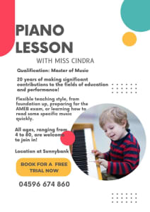 Piano Lesson Book Free Trial Today!