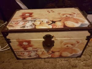 Cute Teddy Storage chest box