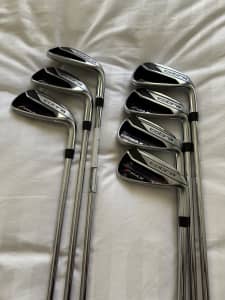 Cobra FMax One Length 5 to Sand Wedge Superlite Steel Shafts Mid Grips