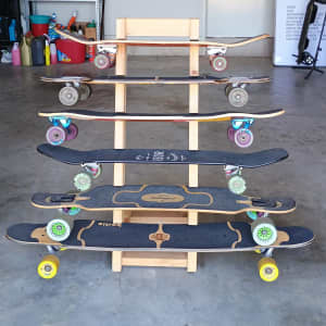 6 Board Skateboard Rack (SkateRAX)