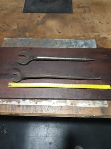 Vintage riggers podge spanners 