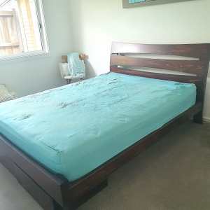 Sold ....Queen size timber bed base in good condition.