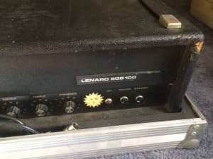 Lenard SGB 100w Guitar head w/ original cabinet 4x12 in speakers
