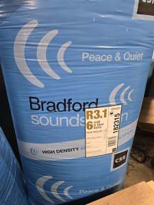 2 bags of High density sound insulation.