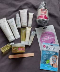 Skin care products, masks to moisturiser NEW/SEALED