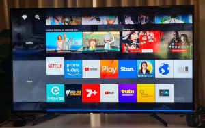 Sony 65 4K Ultra HD HDR Smart TV. About . LED LCD with remote. EC