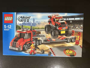 LEGO City 60027 Monster Truck Transporter Brand New