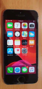iPhone SE Black/Grey Excellent Condition Unlocked