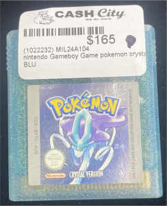 Nintendo GameBoy Game Cartridge Pokémon Crystal Version