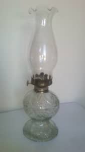 Clear Glass Oil Lamp Light