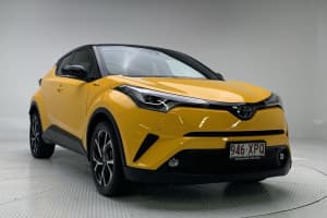 2017 Toyota C-HR NGX10R Koba S-CVT 2WD Yellow 7 Speed Constant Variable Wagon