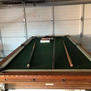 Pool table slate 7ft by 3ft6inches
