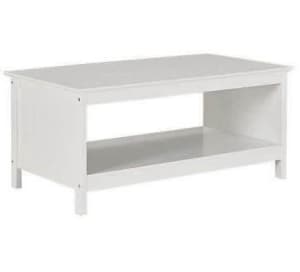 NEW IN BOX Hamilton white Coffee table Afterpay available