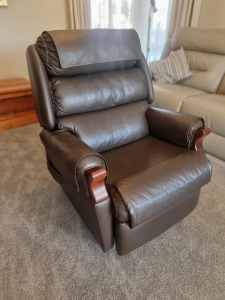 Leather Lift and Recline Chair