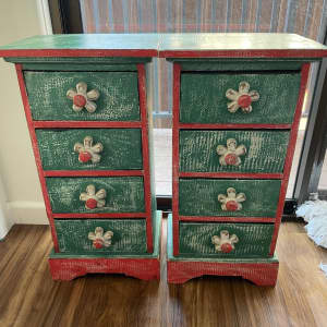 Small Chest of Drawers x2