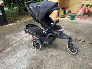 Phil and teds sport and double kit pram bundle