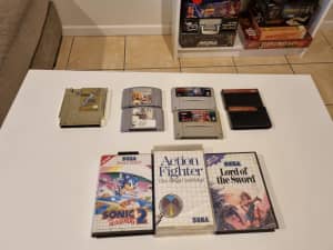 Retro VIDEOGAMES SNES N64 Sega Master System