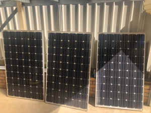 Used Solar Panels 100cm X 165cm, (X3)