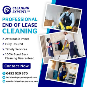 End of lease cleaning (house cleaner)