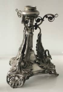 CANDLE HOLDER ANTIQUE FRENCH VICTORIAN 19TH CENTURY.
