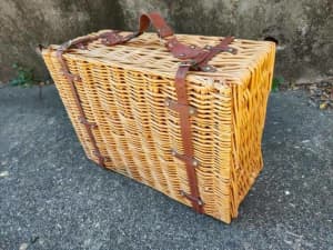 Large cane picnic basket $38.00