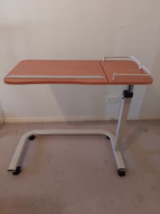 Redgum premium overbed chair tilt table