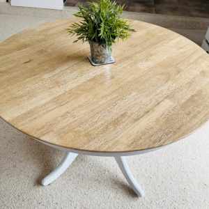 Hamptons Style Round Dining Table