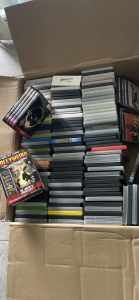 Boxed cds and many dvd -