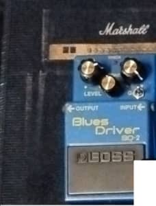 BOSS BD-2 BLUES DRIVER 1996 MIT HYPER CRUNCH MOD OVERDRIVE FX GUITAR