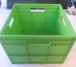 Lime Green Crate $5 Mawson Lakes