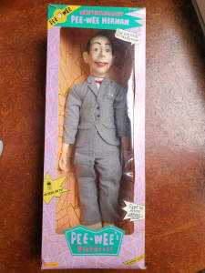 PEE WEE HERMAN Ventriloquist Doll BNIB 1989 Matchbox Collectable