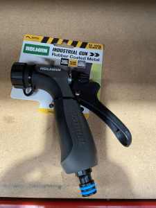 Holman Industrial Rubber Coated Metal Hose Gun - NEW