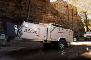 Offroad camper trailer - Forward fold with bells and whistles