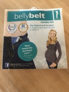 Pregnancy belly belt for jeans/pants