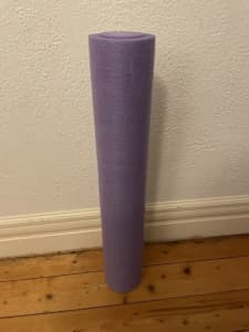 Hard foam roller 90cm in purple