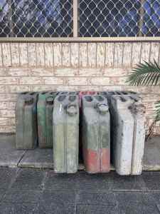 VINTAGE JERRY CANS