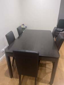 Dining table and Chairs Free