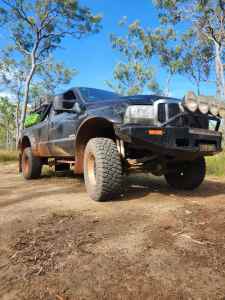2001 FORD F250 XLT (4x4) 4 SP AUTOMATIC P/UP