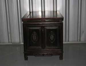 Antique Wooden Chinese Solid Rosewood Cabinet