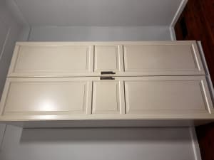Wardrobe Frame (Ikea Pax), white, 100x58x236 cm second hand