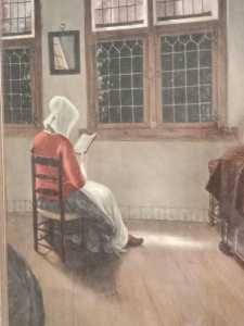 Die Lesende Frau, Woman Reading
