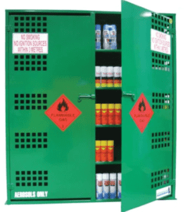 aerosols cabinet