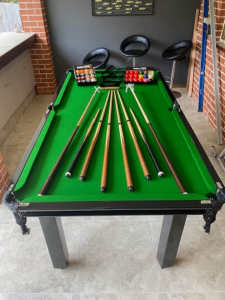 7ft Outdoor/Indoor Solid Slate Table Top Snooker Table