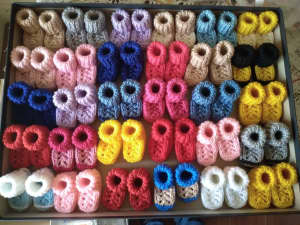 Baby Booties NEW Many Colours $3pr